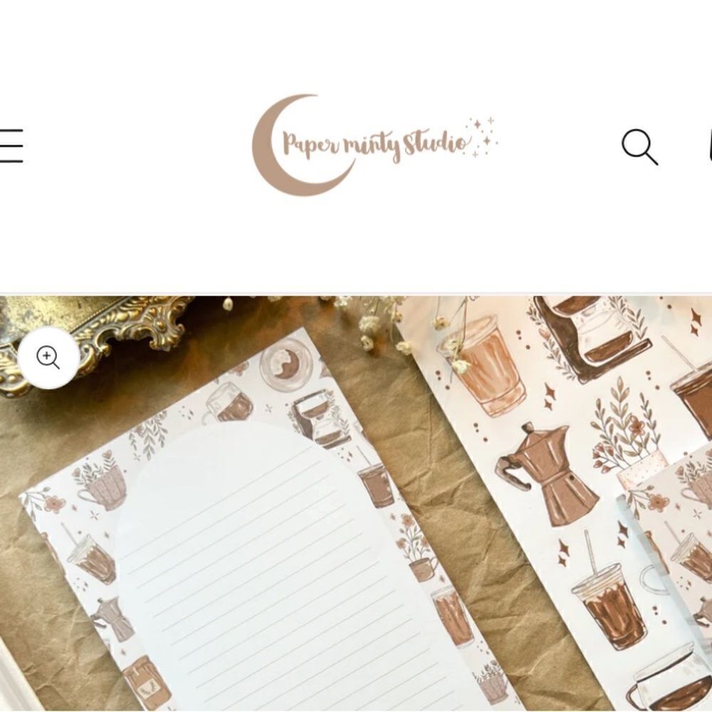 Notepad Caffe Latte design Papermintystudio design - Picture 11 of 12